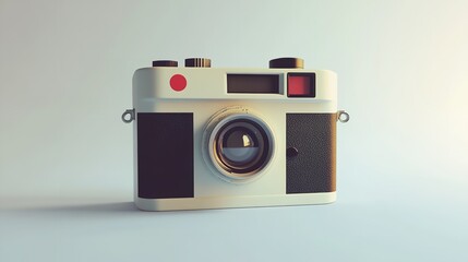 Vintage Camera Render