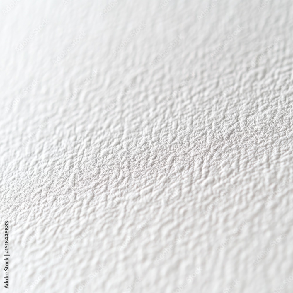 Poster close-up of textured white paper with soft grain and subtle surface details for minimalistic designs
