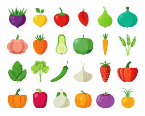 Colorful Circle of Fresh Fruits and Vegetables vibrant illustration various fruits vegetables arranged circular pattern fruits vegetables healthy food circle illustration food nutrition diet apple