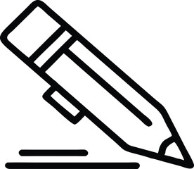 pencil-icon-in-black-outline--minimalist-style--cr.eps