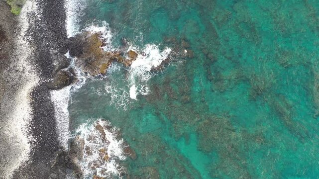 Drone footage of Maui Hawaii, Wailea
