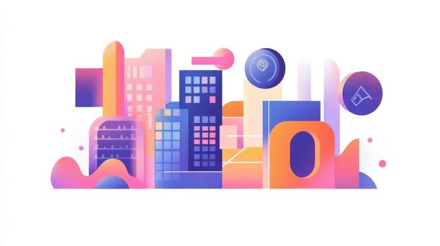 Web development abstract concept vector illustration set. Microsite interface, cross-browser compatibility, 404 error, programming, company page, page not found, website user abstract metaphor. illus