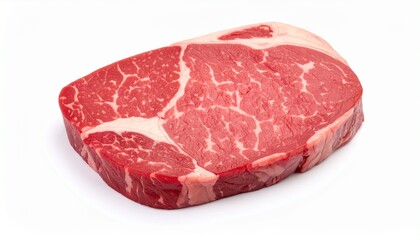 Fototapeta premium New York Strip (Striploin)_A firm, flavorful cut from the short loin