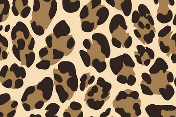 Leopard skin seamless stylish modern design