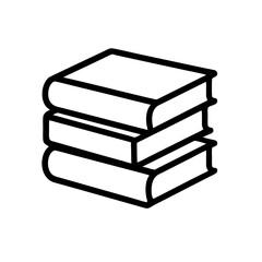 Stack of Books Vector Illustration