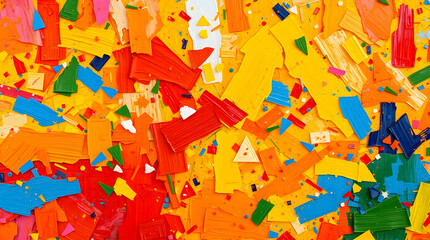 abstract background full of morphological details, colors and geometric details