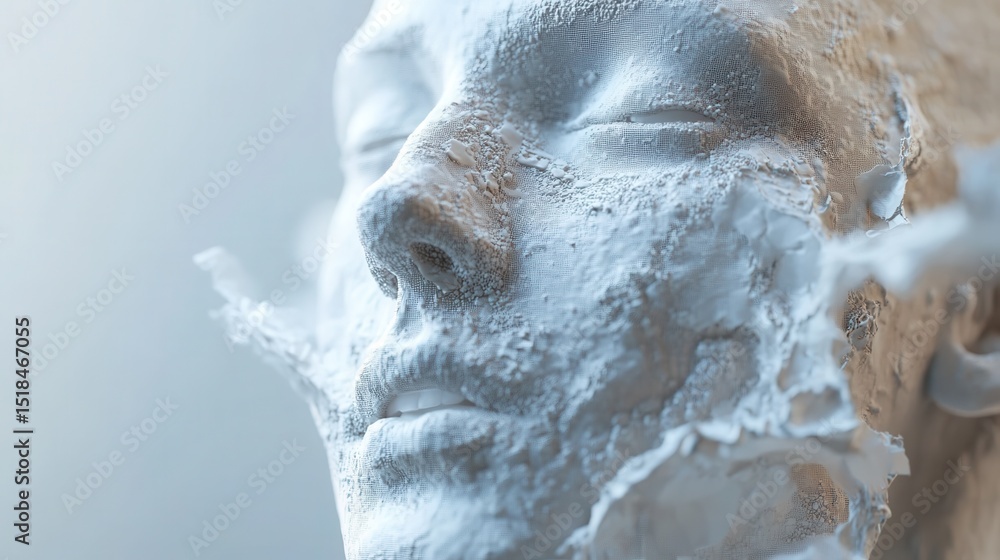 Poster 3d rendering cinematic neural connection - generative ai