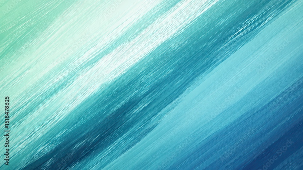 Aufkleber blue green gradient background with a smooth transition and grainy texture effect.