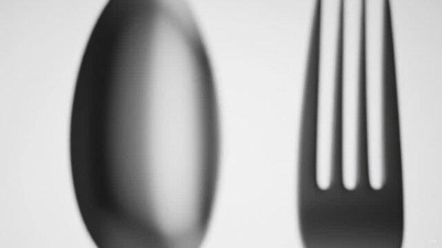 fork and spoon