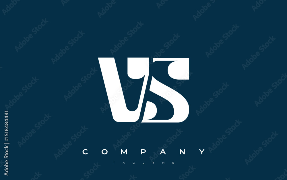 Fototapete vs abstract geometric logo design. modern and elegant logo design with simplistic typography element