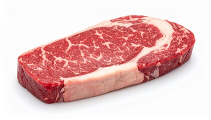 Obraz premium New York Strip (Striploin) A firm, flavorful cut from the short loin.