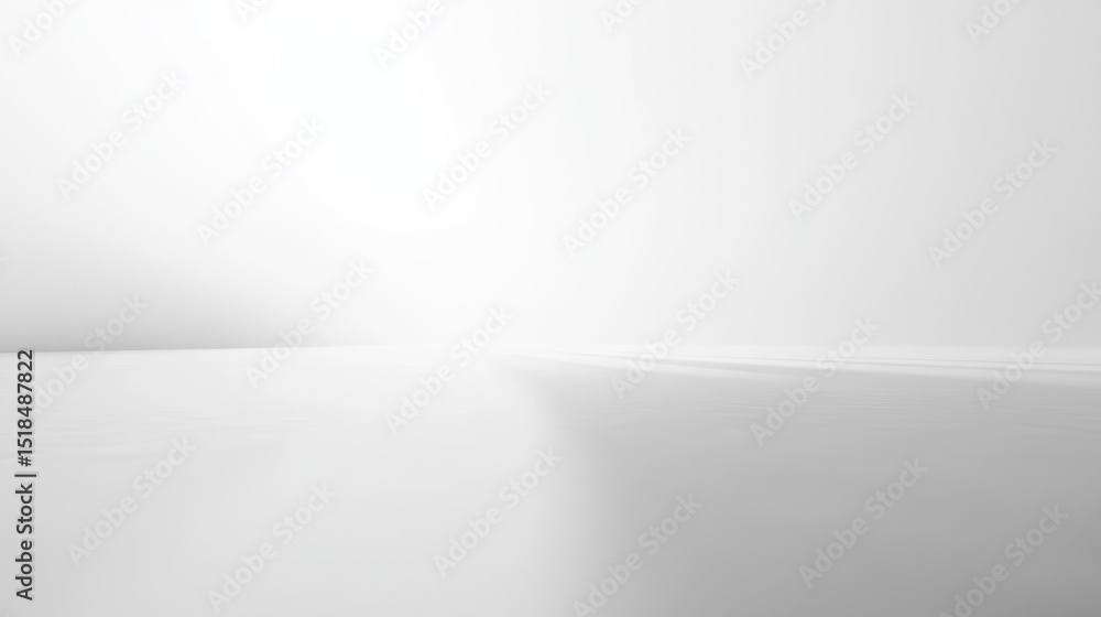 Poster a plain white background with subtle gradient shades, demonstrating a minimalist design concept. gen