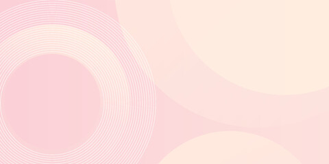 Minimalist banner background, pastel colorful, pink and yellow gradations modern simple art