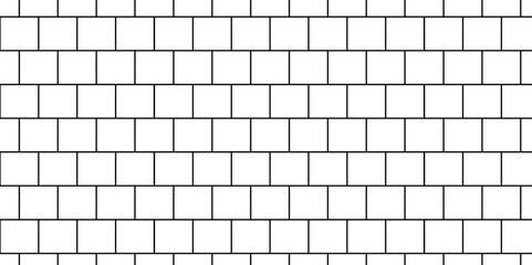 Beautiful abstract black and white empty wall brick wall floor and construction, floor, exterior building rectangle background with squares texture.	

