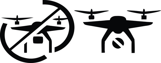 Drone no fly zone area restricted quadcopter