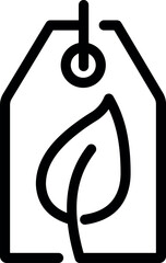 Eco Tag Icon