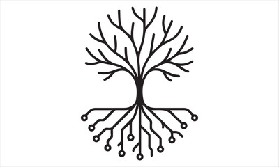 Harmony with Nature Tech Circuit Concept