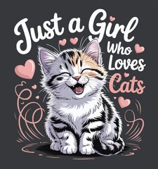 Cat  T-Shirt Design