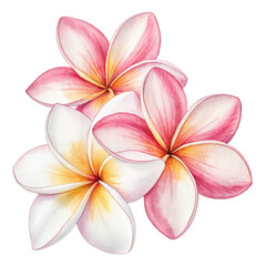 Fototapeta premium frangipani plumeria flowers png tropical blossoms png fragrant plumeria blooms png island flower cluster png transparent background image