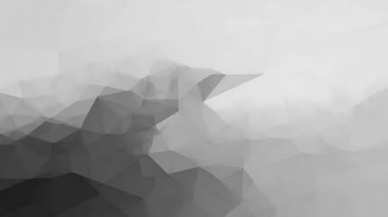 Abstract gray scale polygonal geometric background