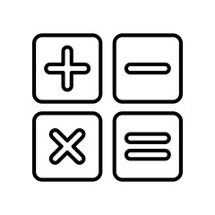 Calculator icon . Accounting calculator icon. calculator vector
