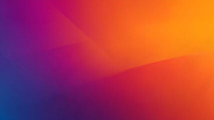 Vibrant gradient of colors abstract background