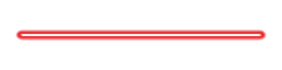 Striking Red Neon Laser Line. Bold Designs and Eye Catching Visuals