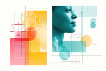 Exploring ethics of change in society through contrasting visuals and engaging graphics
