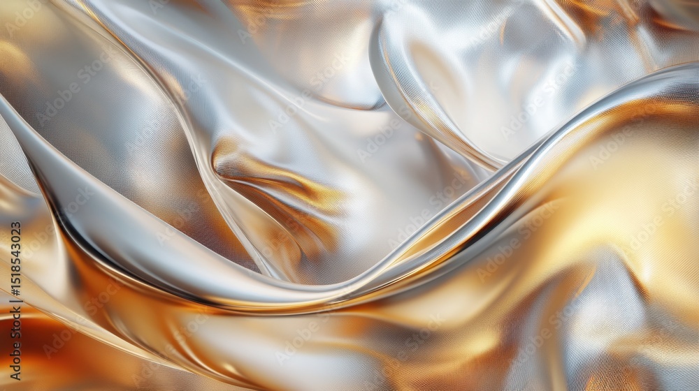 Poster modern digital abstract 3d background. copy space. based on generative ai
