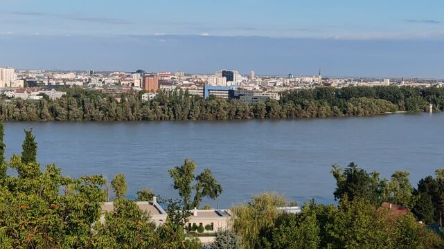 Novi Sad and river Danube - Serbia
