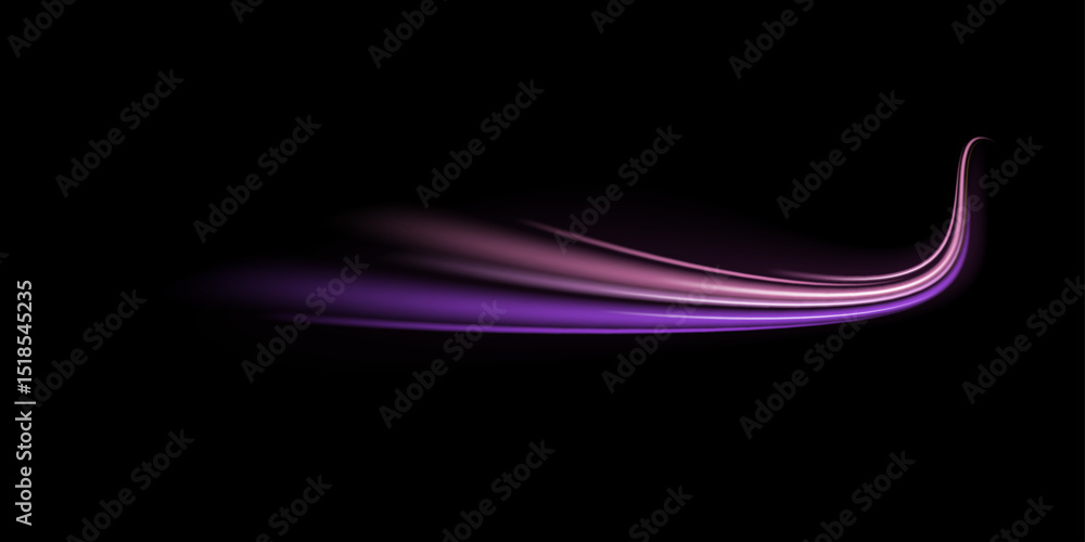 Poster speed connection vector background. vector swirl trail effect. abstract vector fire circles, sparkli