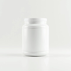 supplement bottle mockup with capsules in it with white label, 3d product mockups,protein jar,medicine bottle with pills,omega 3 capsules,realistic mockups,photography,transparent vitamins bottle