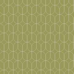 Seamless pattern with hand drawn ornament in style Art Deco. For wrapping paper, home decor other design projects
