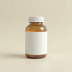 supplement bottle mockup with capsules in it with white label, 3d product mockups,protein jar,medicine bottle with pills,omega 3 capsules,realistic mockups,photography,transparent vitamins bottle