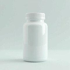 supplement bottle mockup with capsules in it with white label, 3d product mockups,protein jar,medicine bottle with pills,omega 3 capsules,realistic mockups,photography,transparent vitamins bottle