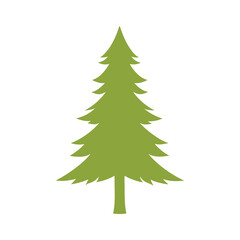 christmas tree vector illustration