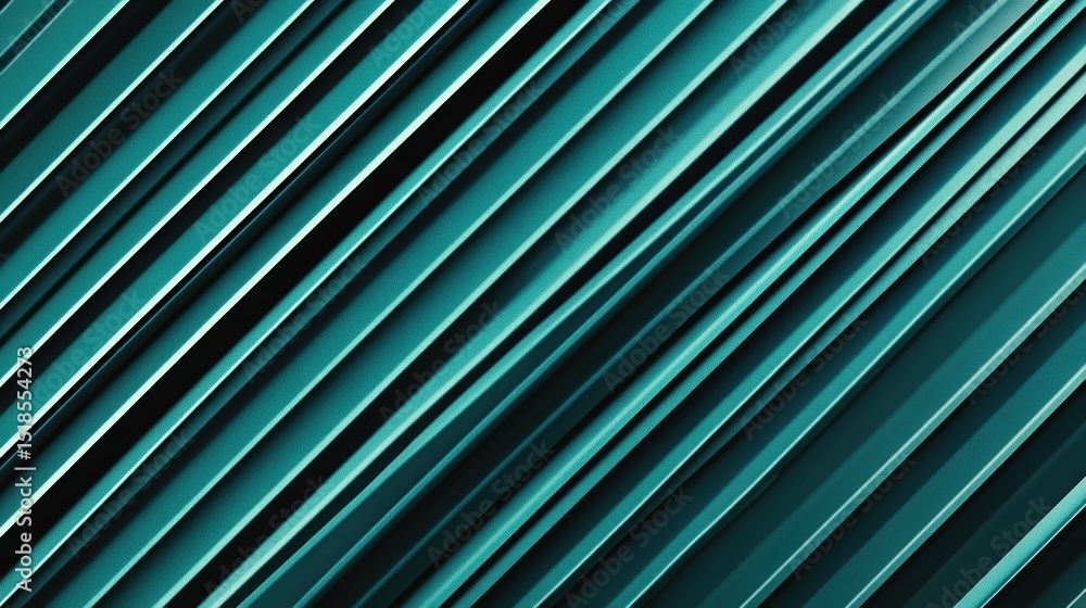 Poster abstract green diagonal lines background creates a dynamic and vibrant visual effect.