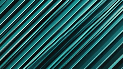 Obraz premium Abstract green diagonal lines background creates a dynamic and vibrant visual effect.