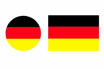 Set of German flag . Germany flag icon. German flag badge. Germans flag. German flag stamp,