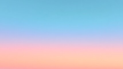 Obraz premium Pastel gradient dreamy sky soft colors