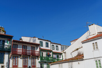 Die Altstadt von Betanzos in Spanien