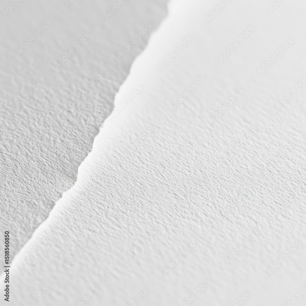 Poster close-up of textured white paper with soft grain and subtle surface details for minimalistic designs
