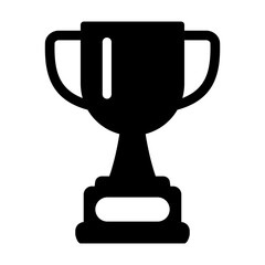 Trophy cup icon, victory cup icon. Trophy icon.