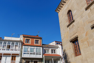 Die Altstadt von Betanzos in Spanien