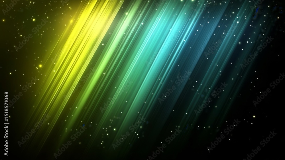 Poster a textured grain effect is beautifully combined with a luminous rainbow gradient to create an abstra