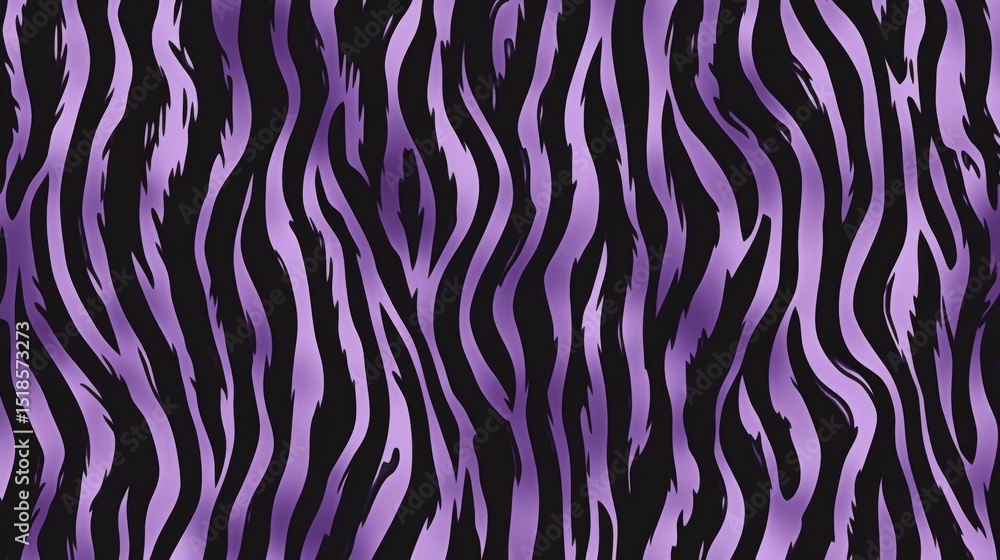 Poster periwinkle and black stripes in a wild pattern, suitable for an abstract background in header poster