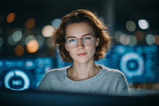 Computer scientists oversee server infrastructure in the server room as admins conduct yearly checkups to prolong the life of data center electronics and minimize downtime