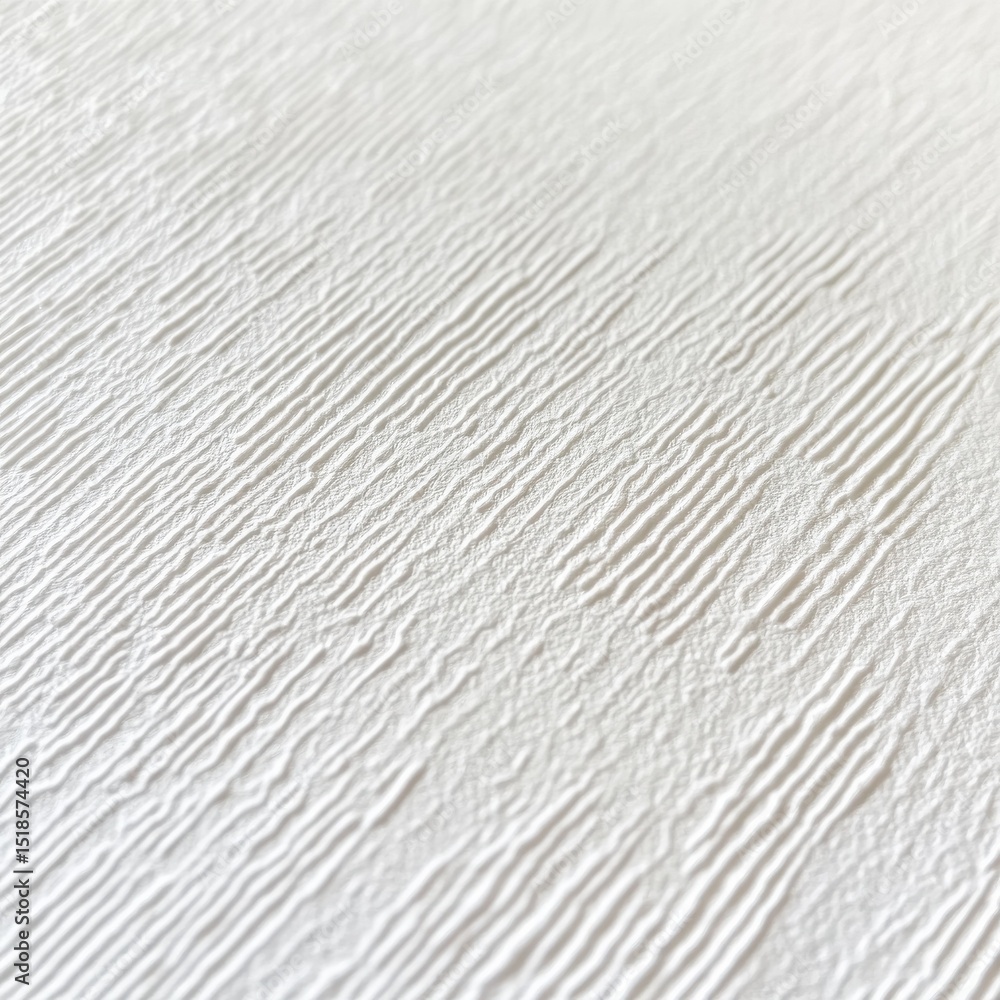 Poster close-up of textured white paper with soft grain and subtle surface details for minimalistic designs