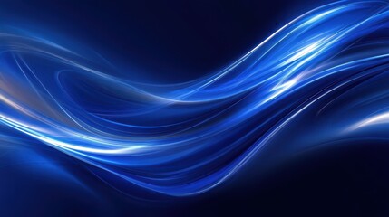Blue light streaks converging, bright background, speed, motion, abstract design