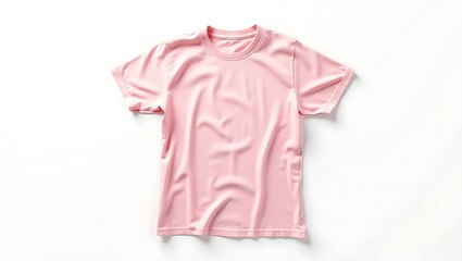 plain pink t-shirt, minimalist